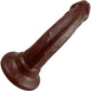 Mustang Vixskin Realistic Silicone Dildo By Vixen - Chocolate