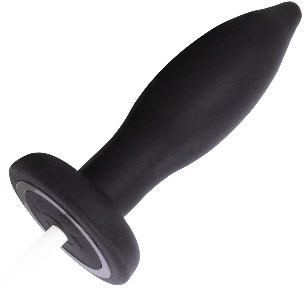 My Secret Rechargeable Vibrating Silicone Butt Plug With Remote By Screaming O - Black