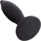 My Secret Rechargeable Vibrating Silicone Butt Plug With Remote By Screaming O - Black