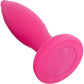 My Secret Rechargeable Vibrating Silicone Butt Plug With Remote By Screaming O - Pink