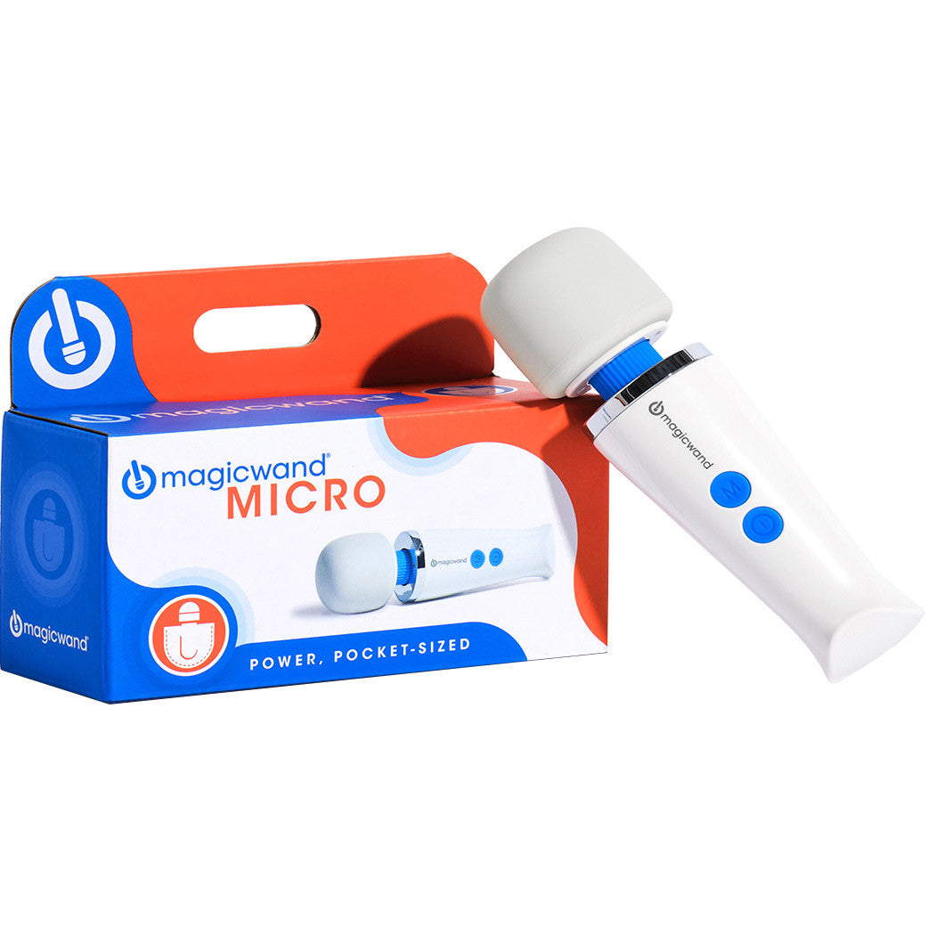 Magic Wand Micro Rechargeable Cordless Vibrator | Power. Pocket Sized. Magic Wand Micro Rechargeable Cordless Vibrator | Power. Pocket Sized.