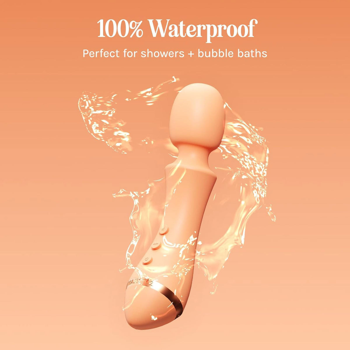 VUSH Majesty 2 Rechargeable Waterproof Wand Vibrator
