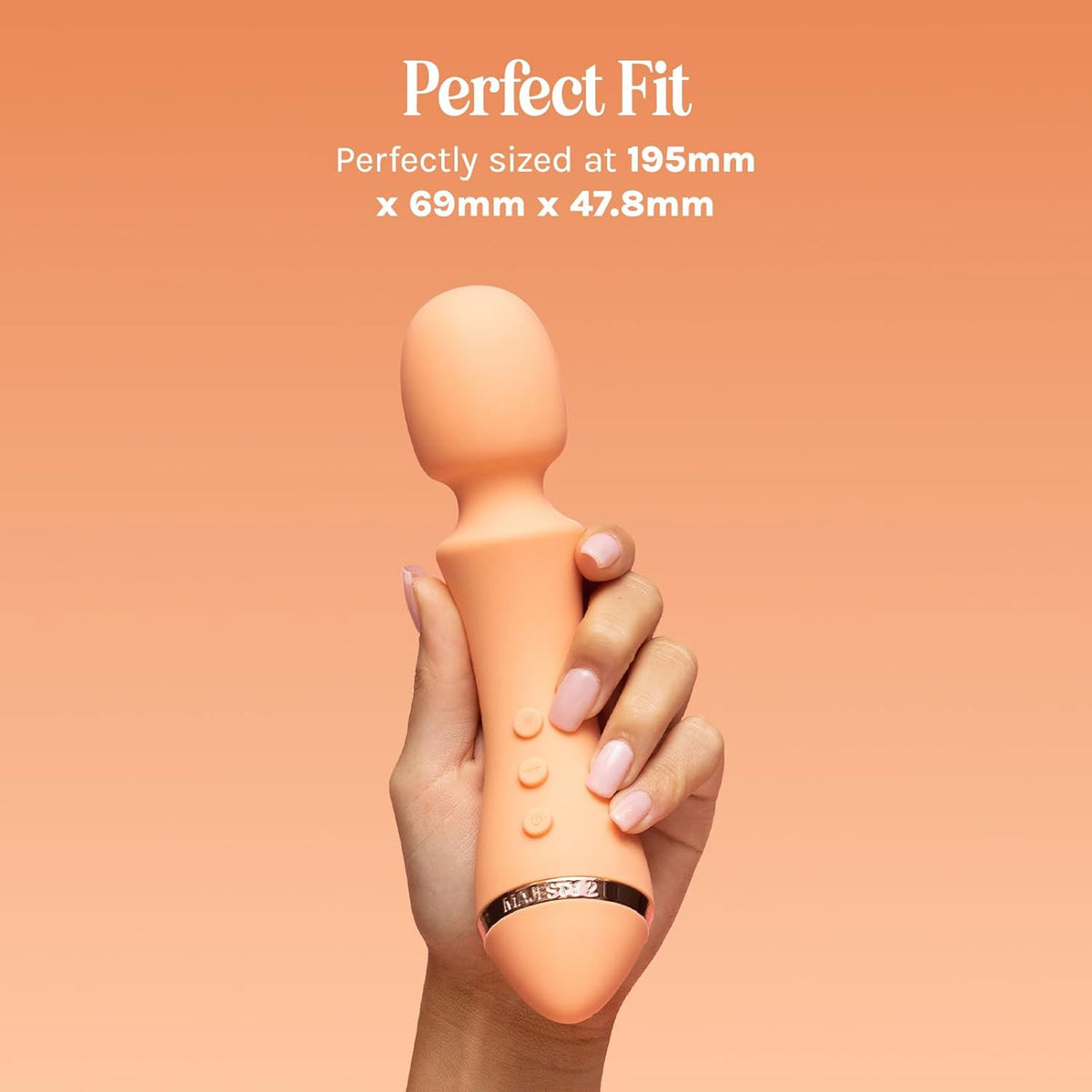 VUSH Majesty 2 Rechargeable Waterproof Wand Vibrator
