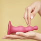 Strap-on-Me Hybrid Collection Beads Silicone Suction Cup Dildo - In Motion