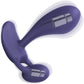 Love To Love Witty Rechargeable Silicone G-Spot / P-Spot Vibrator With Clitoral Stimulator - Midnight Indigo