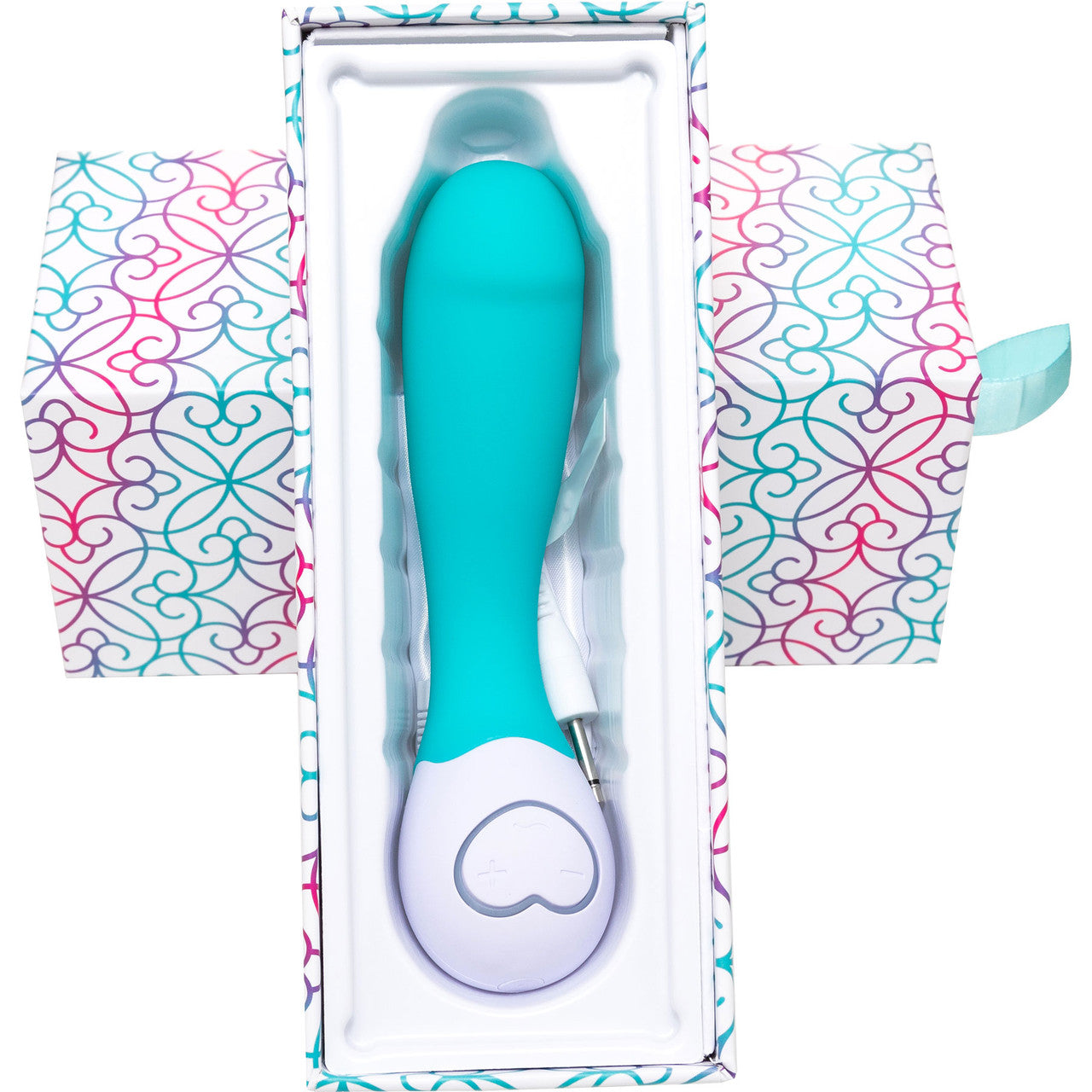 Lovelife Cuddle Mini Rechargeable Silicone G-Spot Vibrator - Turquoise