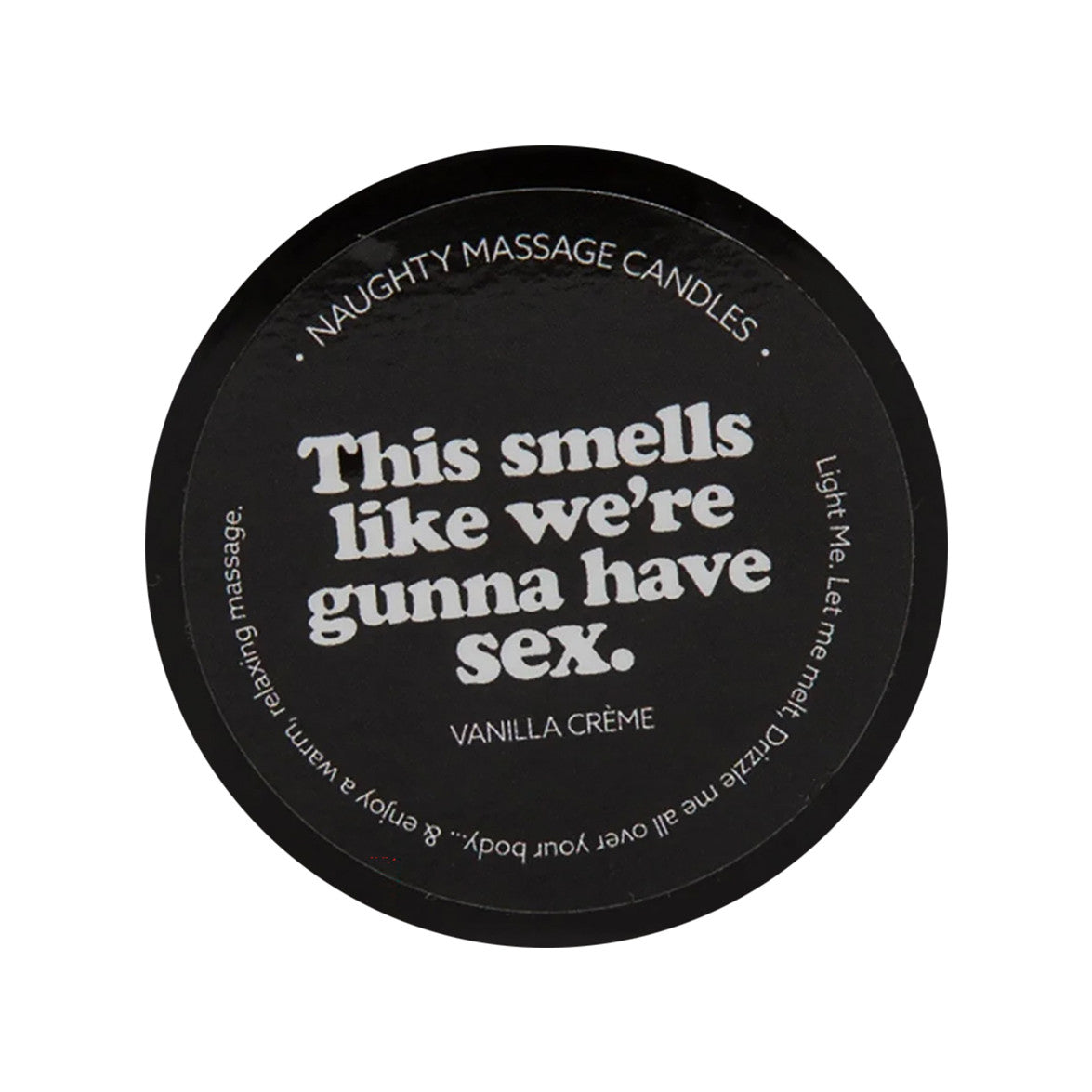 Kama Sutra Naughty Massage Candle - This Smells Like We're Gunna Have Sex - 1.7 oz