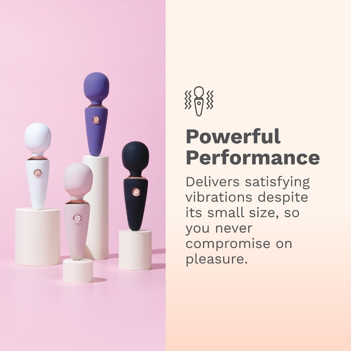 Le Wand Mini Micro Wand Rechargeable Pocket-Size Massager - Powerful