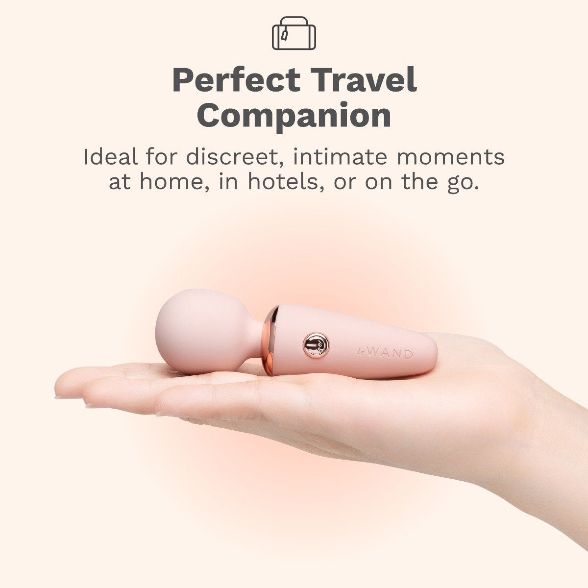 Le Wand Mini Micro Wand Rechargeable Pocket-Size Massager - Travel Companion