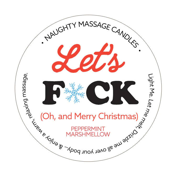 Kama Sutra Naughty Massage Candle - Let's F*ck 1.7 oz
