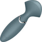 Satisfyer Mini Wand-er Silicone Rechargeable Waterproof Wand Style Vibrator - Grey