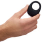 Je Joue Mio Vibrating Silicone Cock Ring For Mutual Pleasure - Black