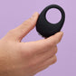 Mio Rechargeable Silicone Vibrating Cock Ring By Je Joue - Black