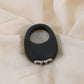 Mio Rechargeable Silicone Vibrating Cock Ring By Je Joue - Black