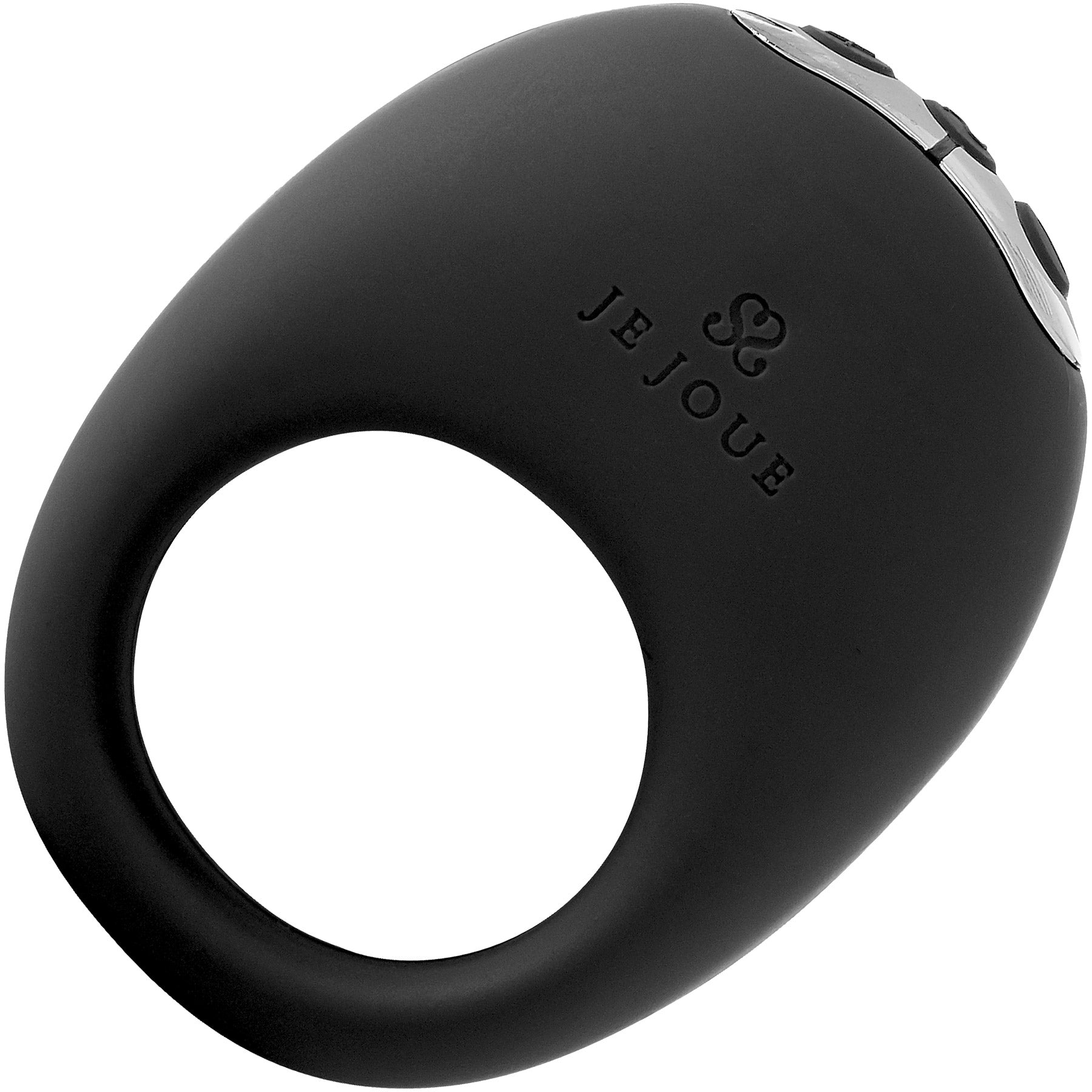 Je Joue Mio Vibrating Silicone Cock Ring For Mutual Pleasure - Black