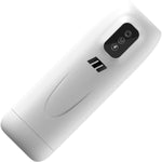 M For Men Robo-Bator Rechargeable Stroking Vibrating Penis Masturbator By Blush - White