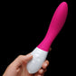 LELO Mona 2 Silicone Rechargeable Waterproof G-Spot Vibrator - Cerise