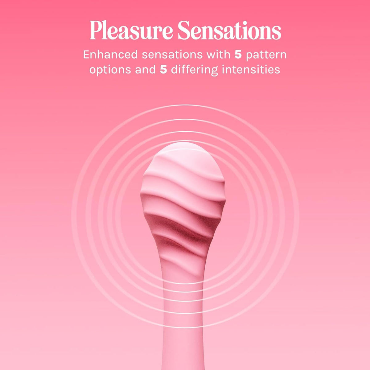VUSH Myth Textured Silicone Rechargeable G-Spot Vibrator