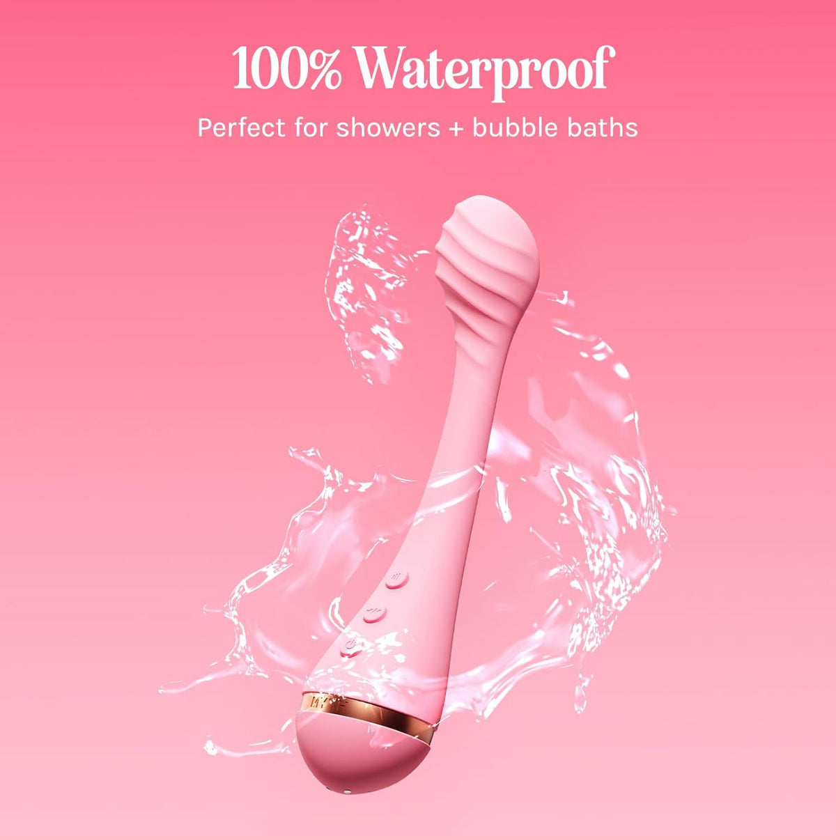 VUSH Myth Textured Silicone Rechargeable G-Spot Vibrator