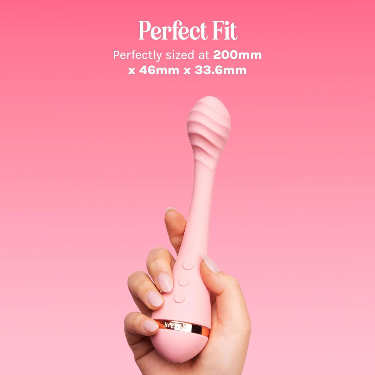 VUSH Myth Textured Silicone Rechargeable G-Spot Vibrator