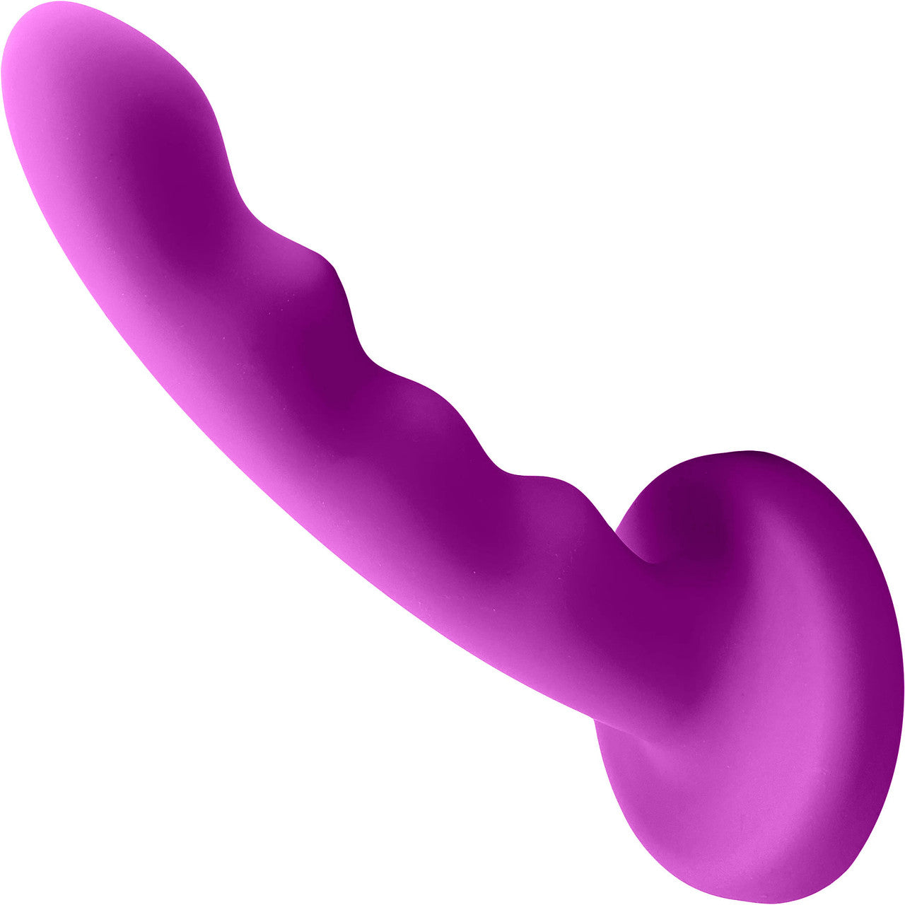 Merge Collection Nautia 8" Silicone Suction Cup Dildo By Sportsheets - Fuchsia