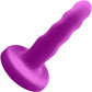 Merge Collection Nautia 8" Silicone Suction Cup Dildo By Sportsheets - Fuchsia