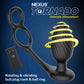Nexus Tornado Rotating Vibrating Silicone Cock & Ball Ring With Remote