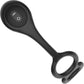 Nexus Tornado Rotating Vibrating Silicone Cock & Ball Ring With Remote