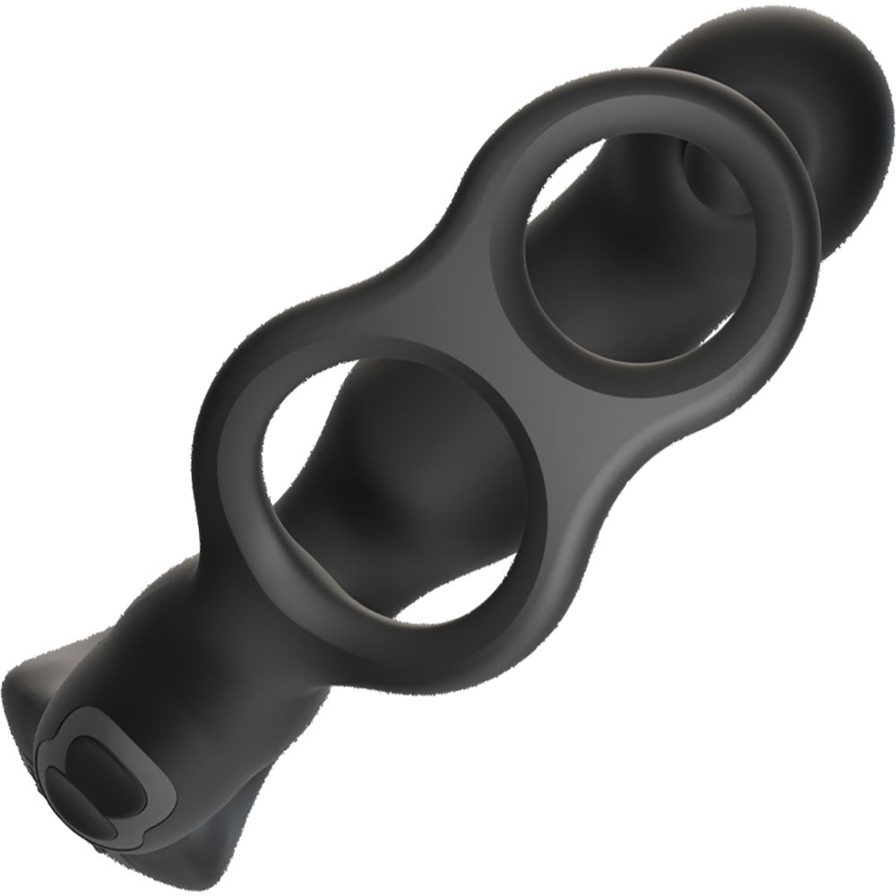 Nexus Simul8 Orbit Edition Vibrating Dual Motor Silicone Anal Cock & Ball Ring Massager