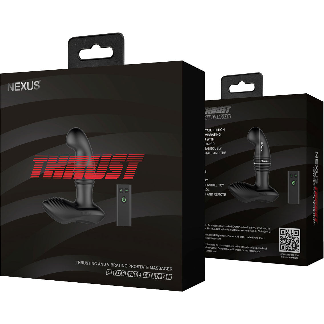 Nexus Thrust Prostate Massager Remote Nexus Thrust Prostate Massager Remote