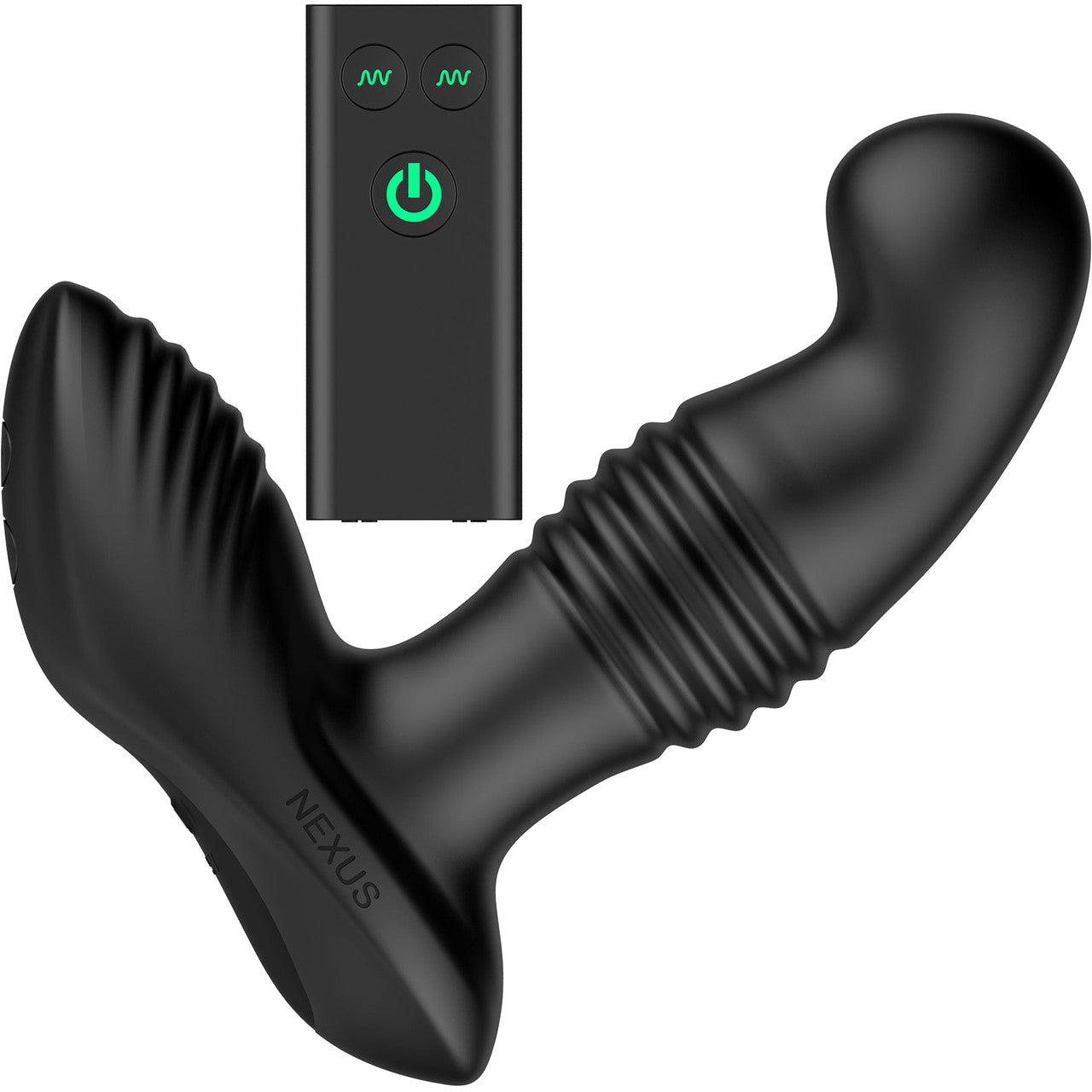 Nexus Thrust Prostate Edition Rechargeable Silicone Thrusting Vibrating Prostate Massager With Remote