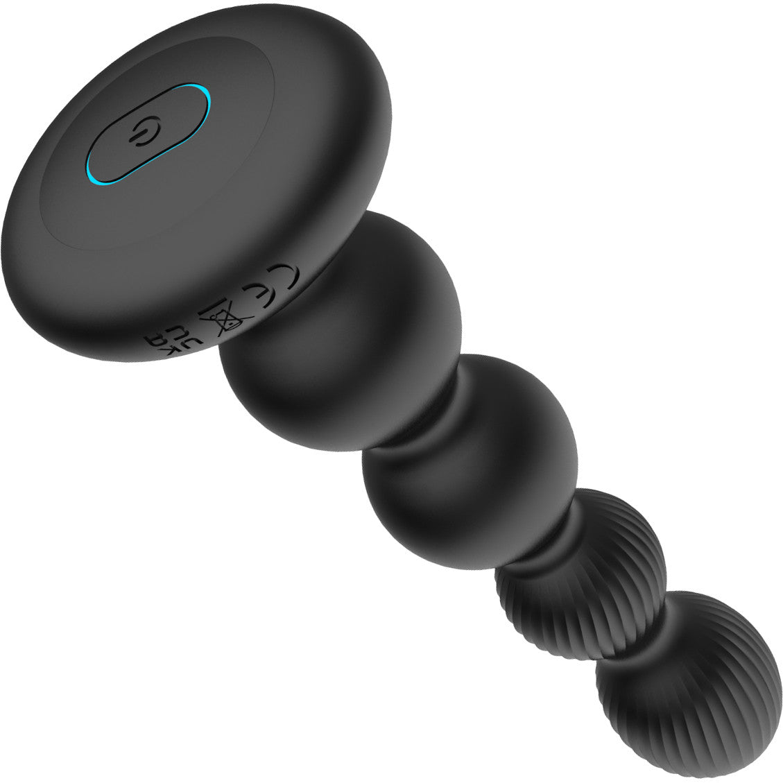 Nexus Tornado Probe Rechargeable Waterproof Silicone Rotating & Vibrating Anal Beads With Remote