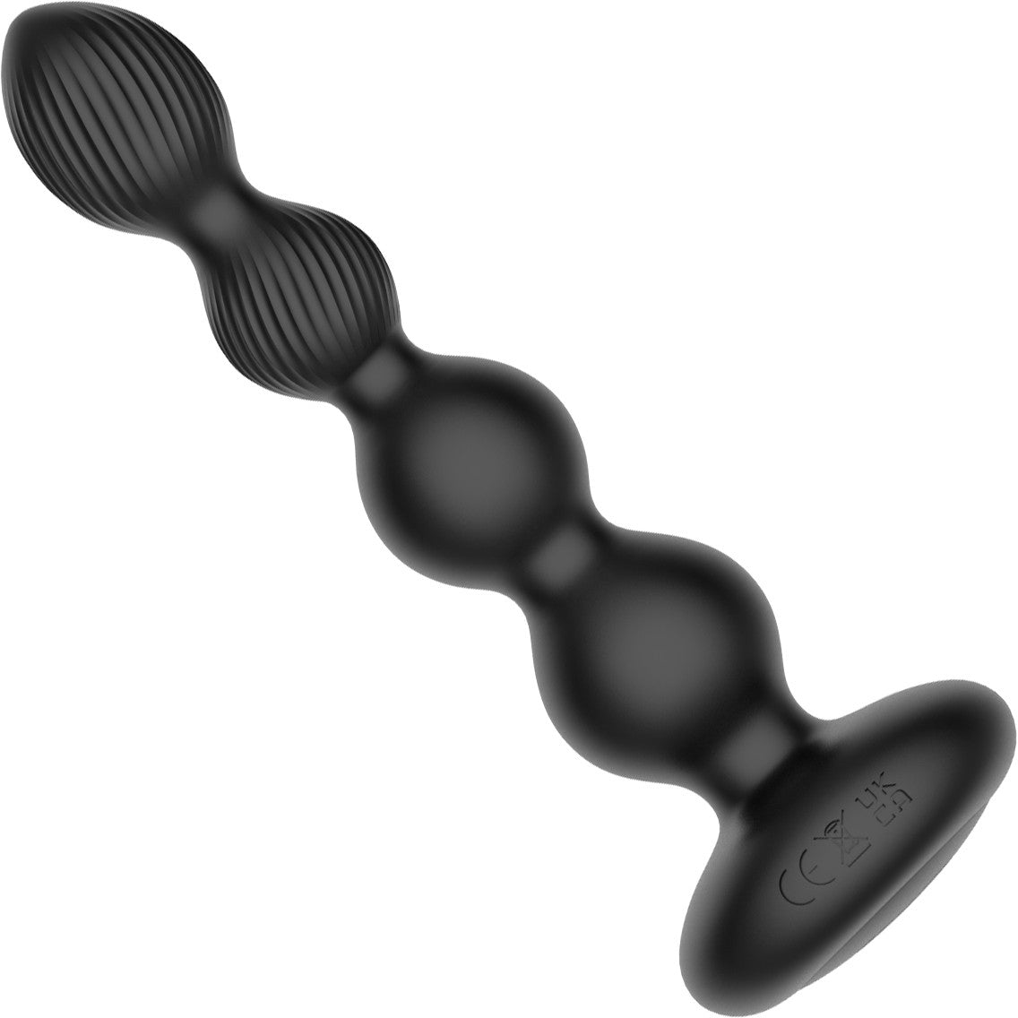 Nexus Tornado Probe Rechargeable Waterproof Silicone Rotating & Vibrating Anal Beads With Remote