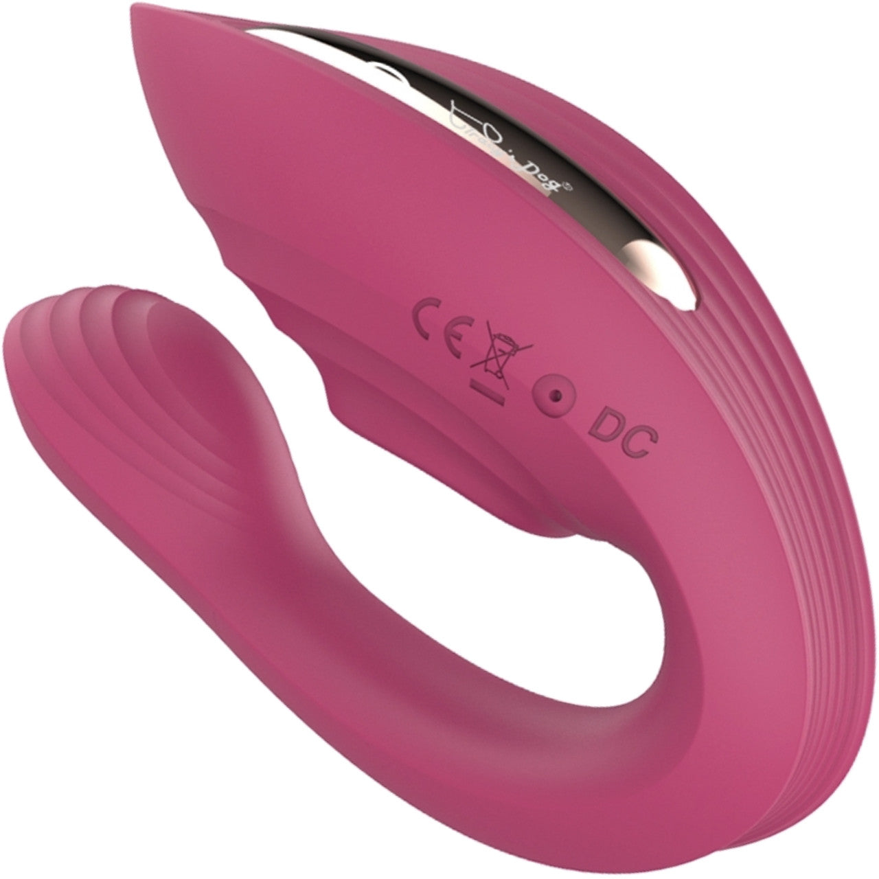 Tracy’s Dog Nina Dual Stim Vibrator With Clitoral Tapper, Flexible Internal Stimulator & Remote - Pink