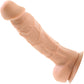 Colours Dual Density 5 Inch Silicone Dildo - Vanilla