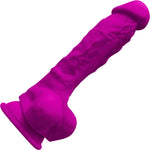 Colours Pleasures 7 Inch Purple Silicone Suction Cup Dildo