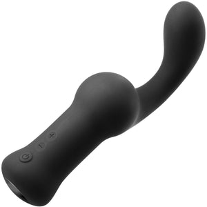 Renegade Curve Rechargeable Silicone Vibrating Prostate Massager - Black