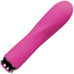 Luxe Scarlet Waterproof Silicone Mini Rechargeable Vibrator - Pink