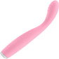 Luxe Lillie Silicone Rechargeable Vibrating Slim Wand Massager By NS Novelties  - Pink