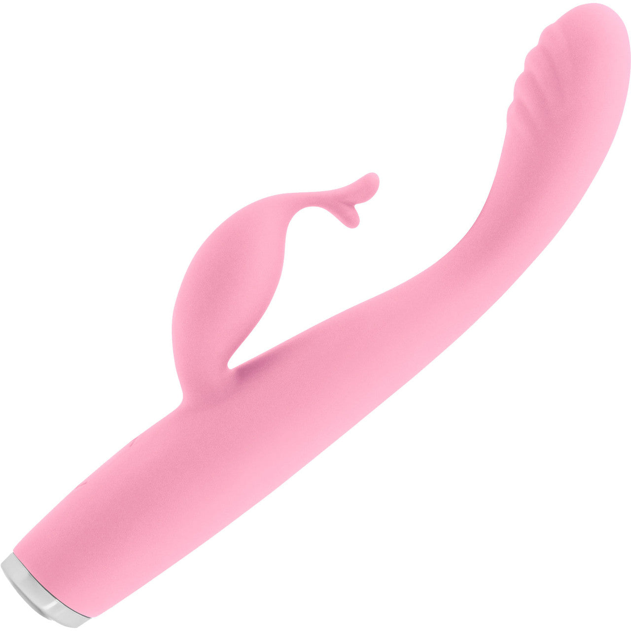 Luxe Skye Silicone Rechargeable Vibrating Slim Rabbit By NS Novelties - Pink