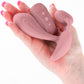 Secrets Echo Silicone G-Spot Vibrator With Clitoral Stimulator & Remote By NS Novelties - Dusty Rose