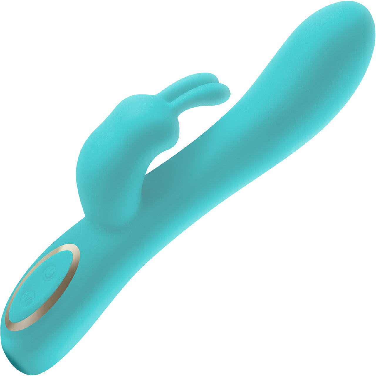 Obsessions Hera Rechargeable Silicone Waterproof Rabbit Vibrator - Aqua