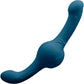 Revolution Tsunami Shaking Thrusting Silicone Rechargeable Dual Stimulator With Remote By NS Novelties - Teal