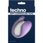 Techno Rave Rechargeable Waterproof Silicone App Controlled Vibrating Egg By NS Novelties - Lavender