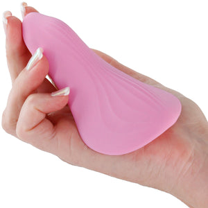 Desire Mantra Rechargeable Silicone Panty Vibrator With Remote - Pink