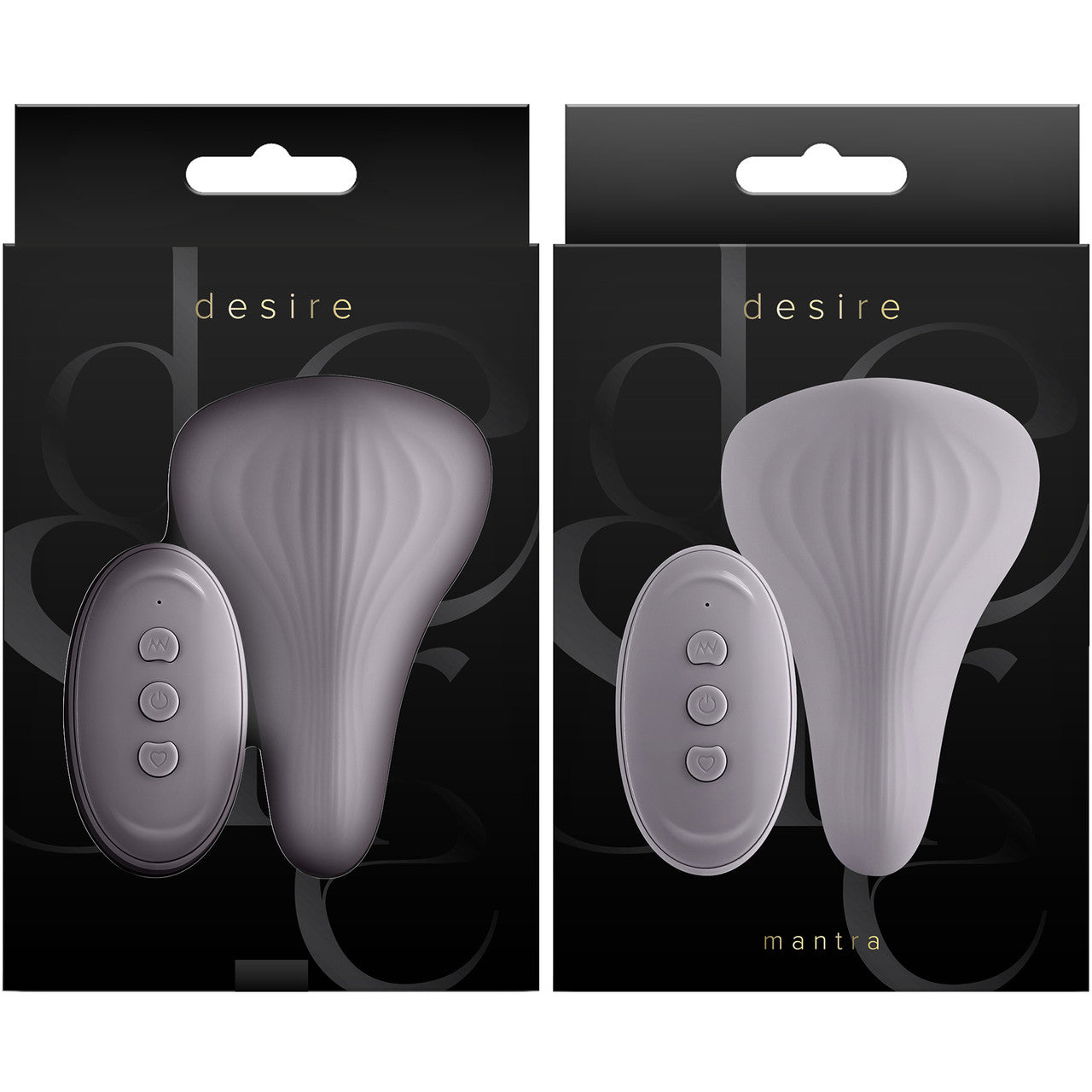 Desire Mantra Rechargeable Silicone Panty Vibrator With Remote - Gray Desire Mantra Rechargeable Silicone Panty Vibrator With Remote - Gray