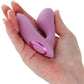 Desire Demure Dual Motor Rechargeable Silicone Wearable Dual Stimulation Vibrator - Lavender