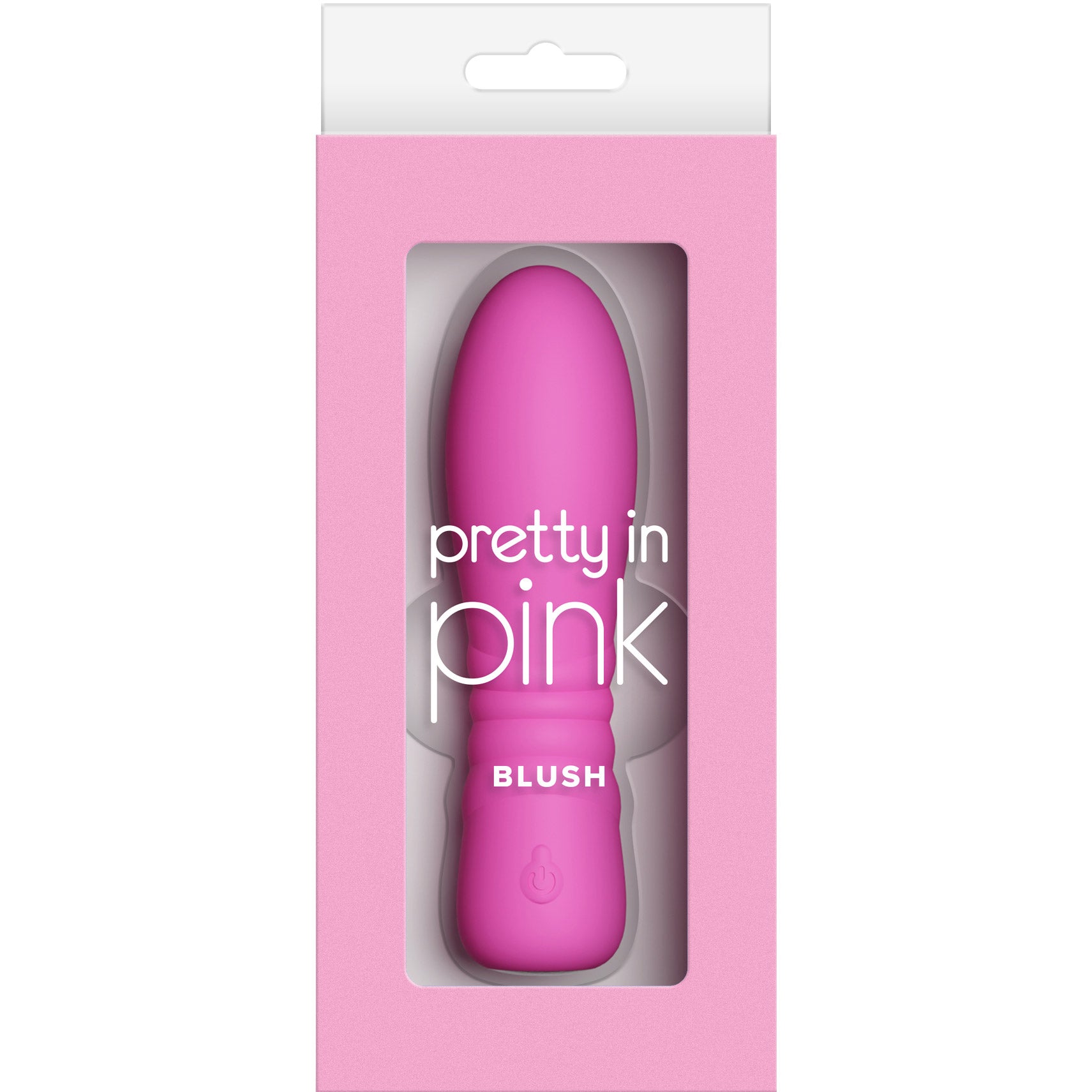 Pretty In Pink Blush Compact Rechargeable Silicone Vibrator