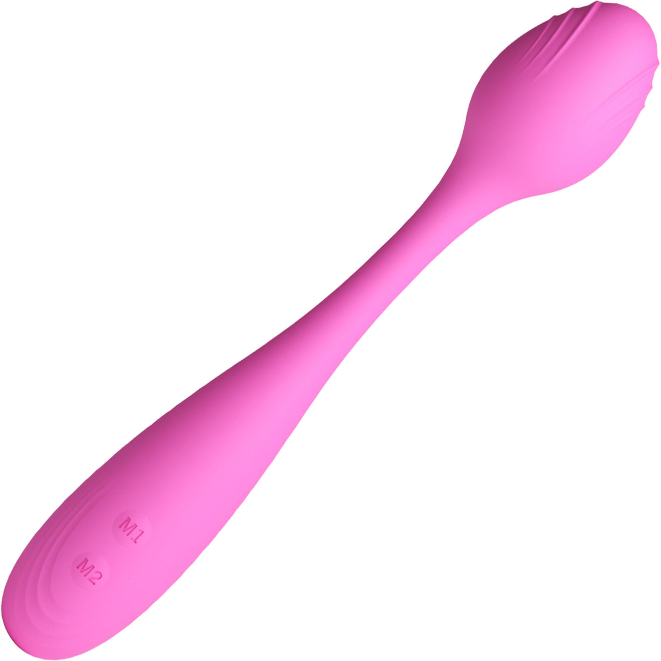 Pretty In Pink Rosé Poseable Rechargeable Silicone Vibrator