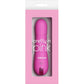 Pretty In Pink Crush Compact Rechargeable Silicone Thrusting Vibrator